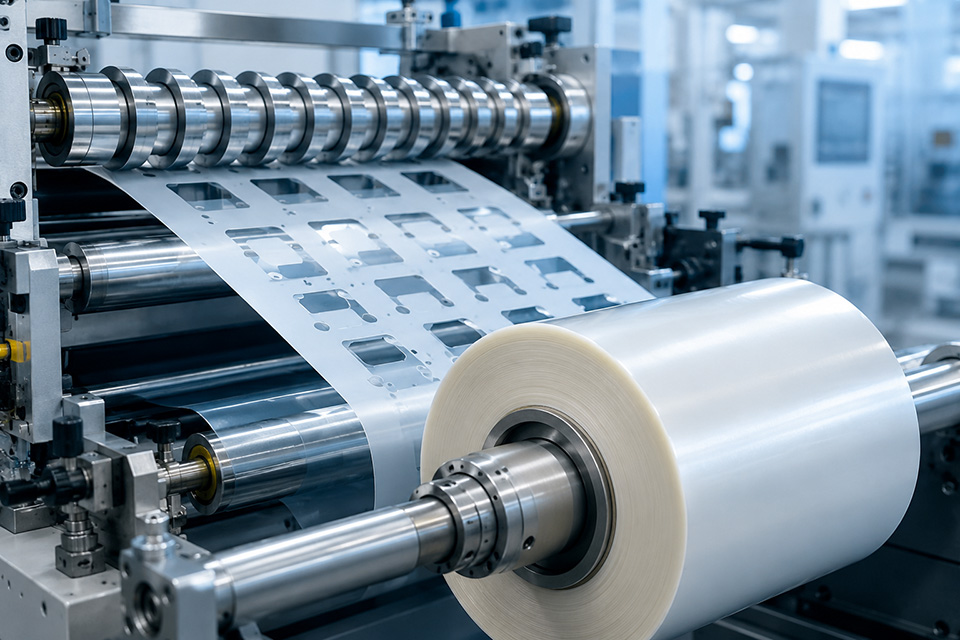 抜き加工の量産コストを最適化する「ロール加工」｜高速供給とスピードの両立