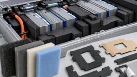 リチウムイオン電池の振動・衝撃対策｜緩衝材・スポンジ加工のポイントのアイキャッチ画像